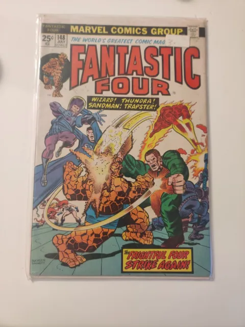 Fantastic Four #148 July 1974 MARVEL COMICS MCU BAGGED BORDED NM