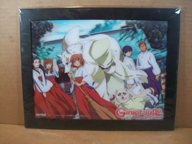 Yes Anime, Inc~3D Lenticular Print~Gingitsune-Messenger Fox Of The Gods~*Sealed