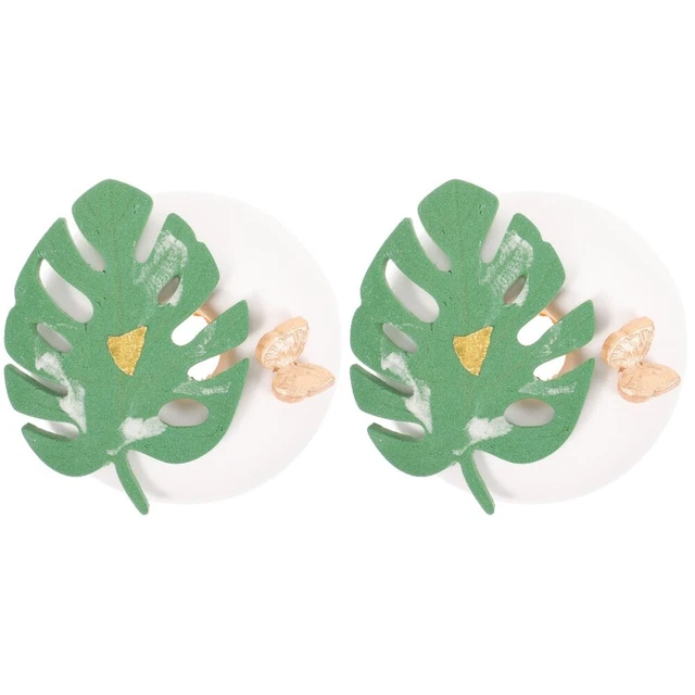 2pcs Decorative Simulation Donut Displaying Artificial Donut Lifelike Fake
