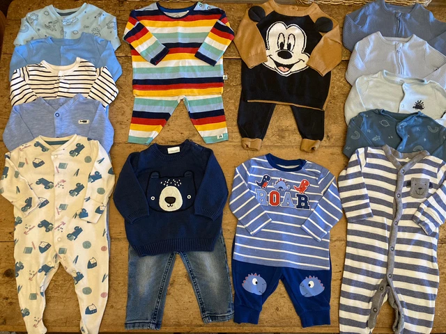Boy 0-3 Months Clothes Bundle