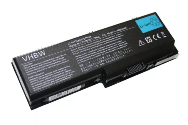 Akku 10.8V 4400mAh schwarz für TOSHIBA Satellite P305D