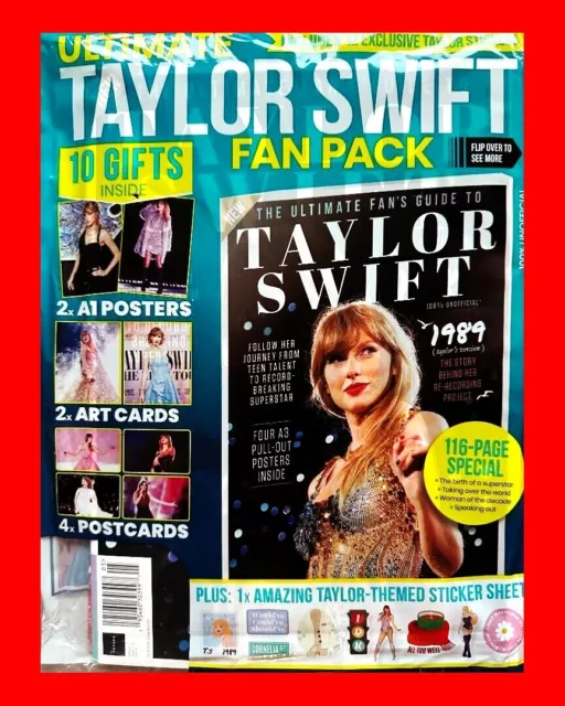 2024 ULTIMATE TAYLOR SWIFT Fan Pack Postcards, Art Cards, Posters