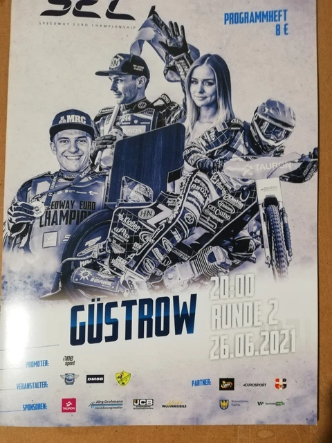 2021 FIME SEC Speedway European Championship Round 2 programme Gustrow