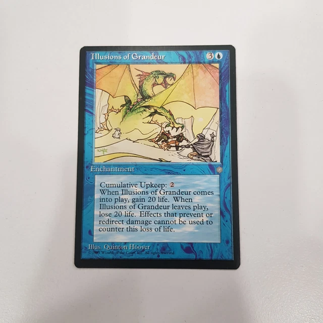 ILLUSIONS OF GRANDEUR Ice Age Magic The Gathering MTG Card $21.14