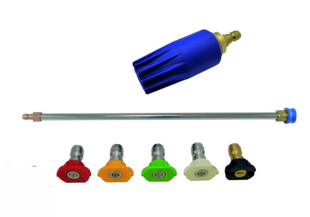 Pressure Washer Lance Extension P.A Turbo & Quick Release Nozzles Size 06