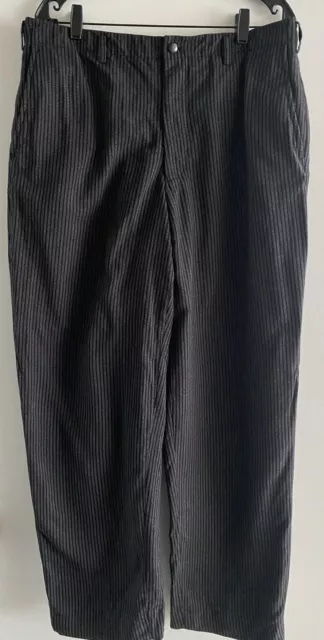 Authentic YOHJI YAMAMOTO Pour Homme Men’s  Striped Pants Size 4