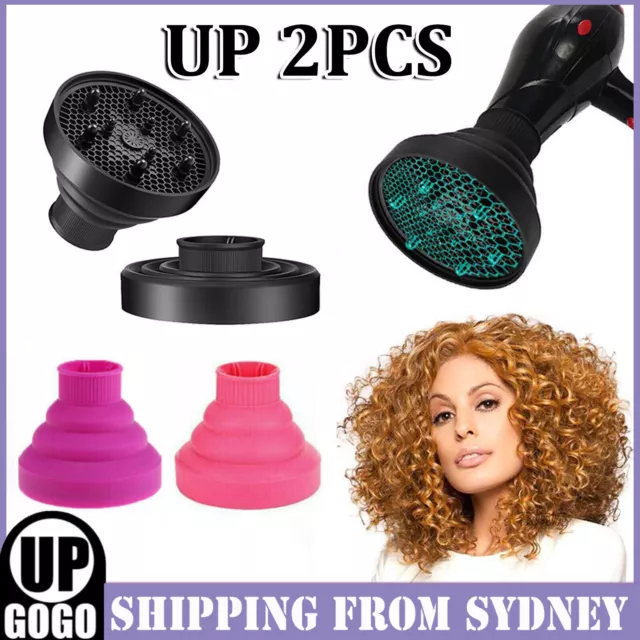 Universal Silicone Hair Dryer Diffuser Portable Foldable Professional Salon New