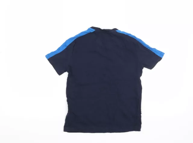 BEN SHERMAN BOYS Blue Cotton Basic T-Shirt Size 7-8 Years Round Neck £8 ...