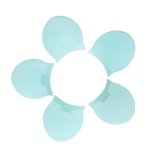 5pcs Clarinet Thumb Rest Covers Finger Rest Protective Pads (Light Blue)