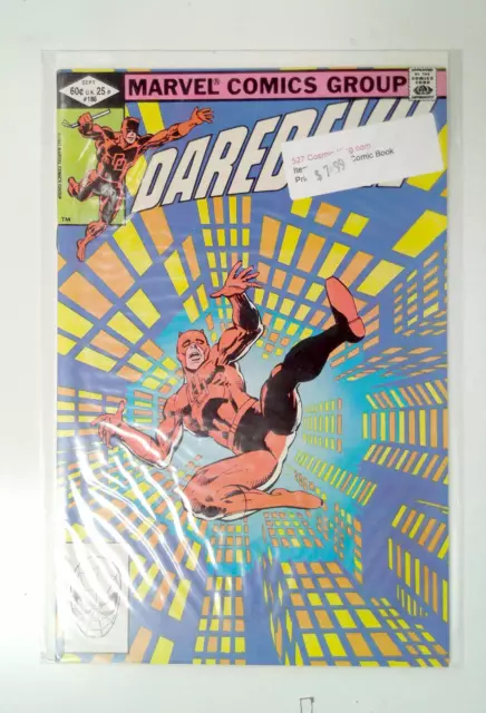 Daredevil #186 Marvel Comics (1982) NM- 1st Series 1st Print Comic Book