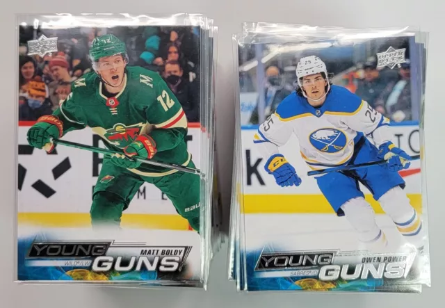 2022-23 Upper Deck Series 1 Hockey YOUNG GUNS Rookies (Pick Your Own)