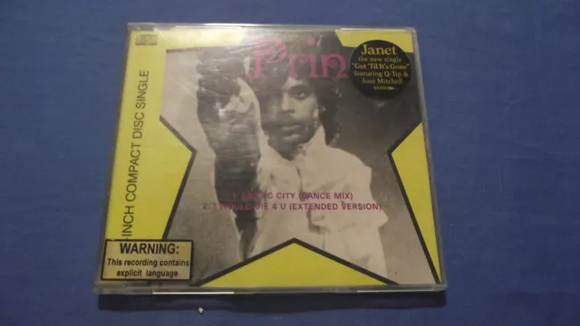 Prince Erotic City/I Would Die 4 U 2 Track Single - CD