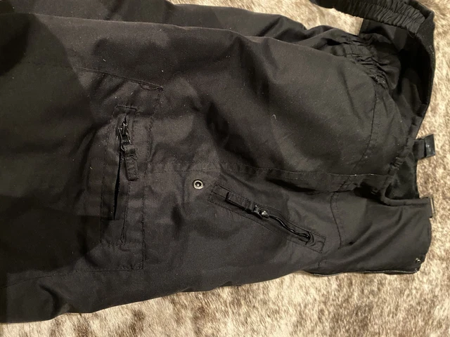 Schwarze Bequeme Super Praktische Skihose Schneehose Gr. 98 wasserdicht 8
