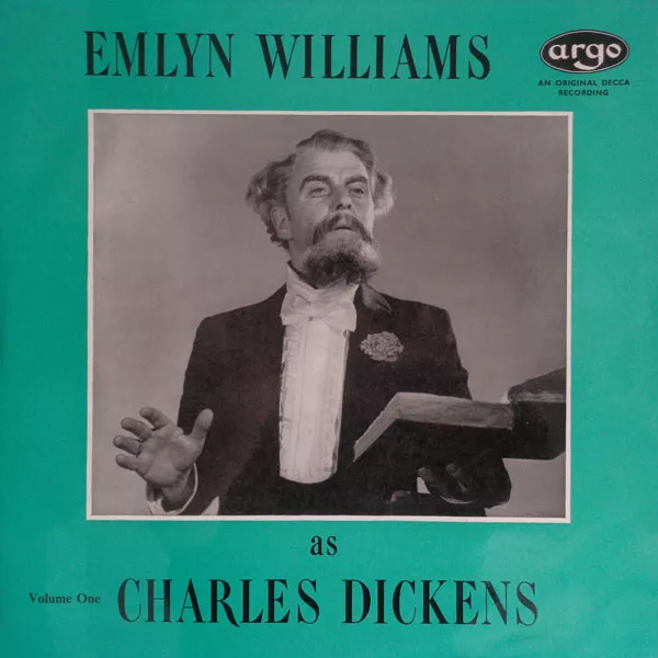 Emlyn Williams - Emlyn Williams As Charles Dickens, Volume 1 (LP, Mono)