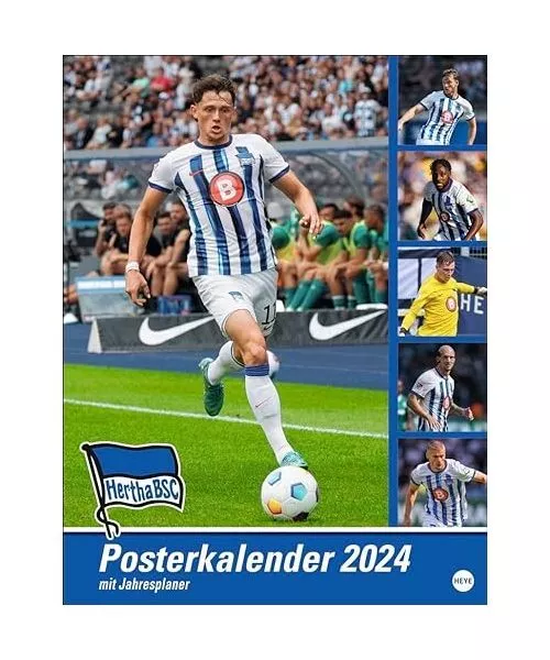 Hertha BSC Posterkalender 2024