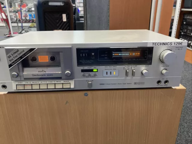 Lecteur cassette k7 audio stéréo Dolby HX-PRO - Technics RS-B705 - RCA -  Test ok