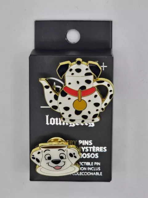 Loungefly Disney Mystery Pin - Teapot And Teacup - 101 Dalmations