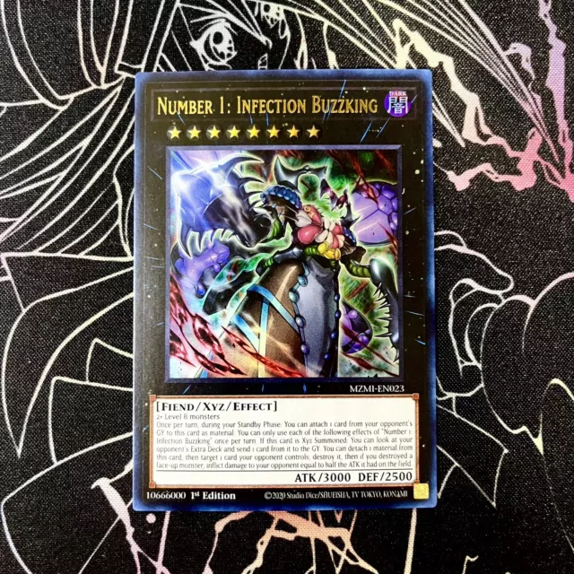 Yu-Gi-Oh! TCG Number 1: Infection Buzzking Maze of Millennia MZMI-EN023 1st...