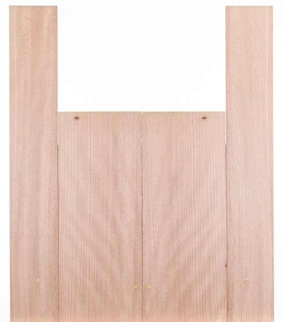 Tonewood Okoume madera acústica guitarra backs & laterales set 5262