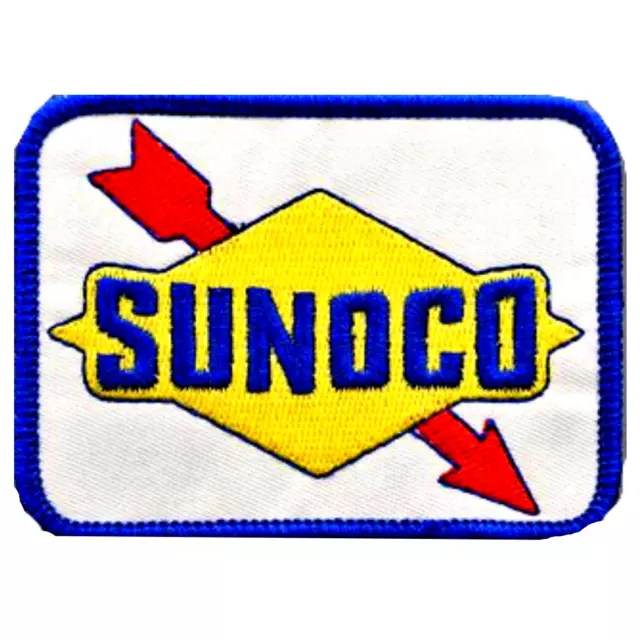 SUNOCO OIL & GAS Patch Embroidered Iron On Sew-On Uniform-Jacket  2.25" X 3"