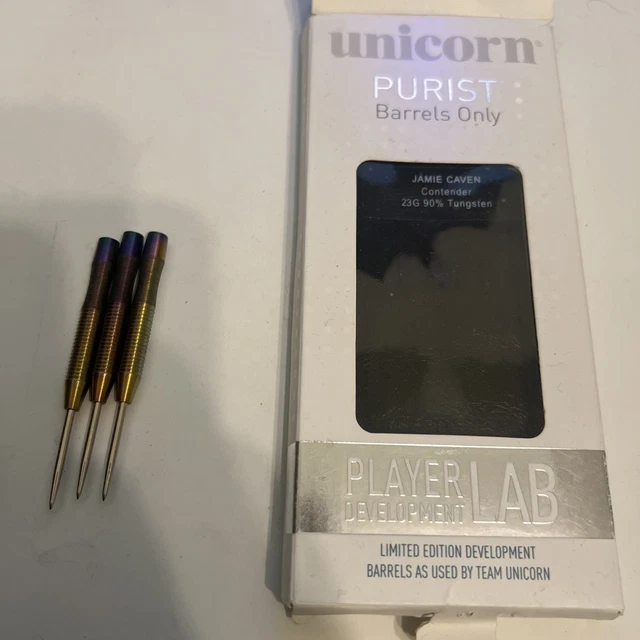 ダーツ unicorn HERO GOLDEN Barry Twomlow 17g RARE GOLDEN UNICORN 24g Barry Twomlow Titanium Tungsten Darts