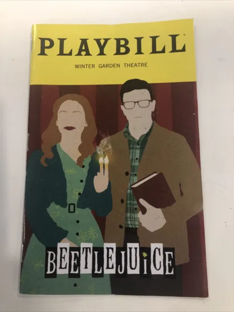 BEETLEJUICE March 2020 Playbill Limited Edition Maitlands Broadway Playbill