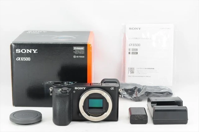 Sony Alpha a6500 Body Shutter count 6127 Top Mint in Box From Japan #3997