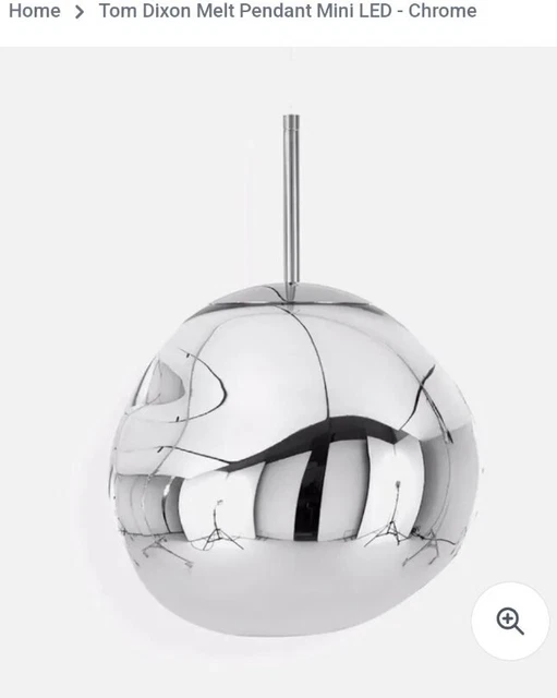 Tom Dixon Melt Mini LED Pendant Chrome