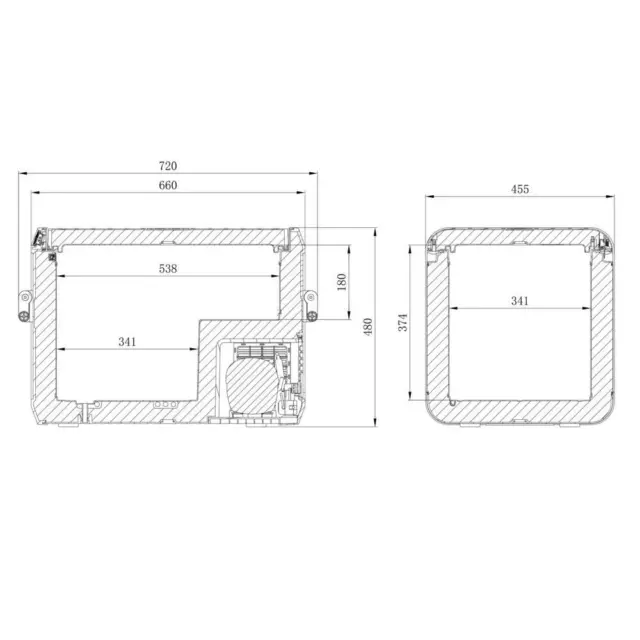 Glacière à Compresseur Portable 48L - Dometic CFX3 55 3