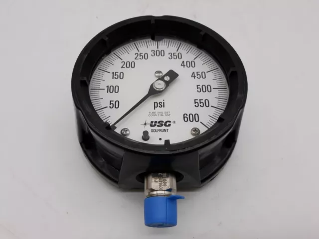 Ametek USG Solfrunt Gauge 0-600PSI