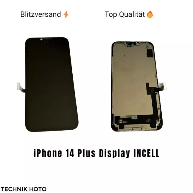 iPhone 14 Plus Display RETINA© INCELL OLED Ersatzbildschirm LCD ⭐️BLITZVERSAND⭐️