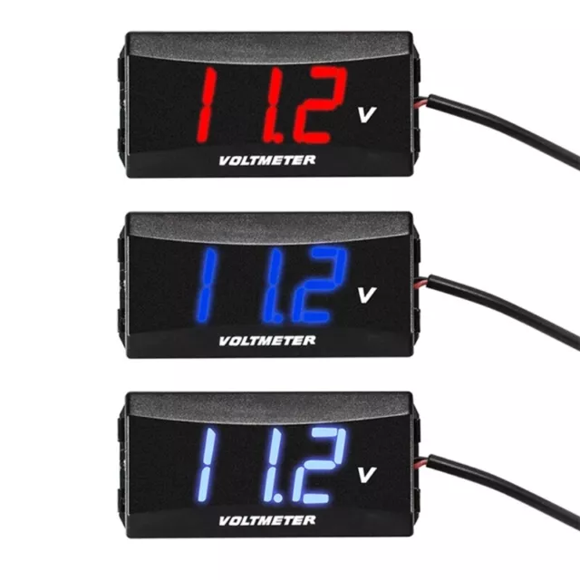 Digital Voltmeter Voltage Monitor Voltage Meter Gauge DC12-80V