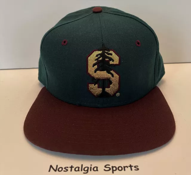 Vintage STANFORD CARDINAL NEW ERA Pro Model SnapBack HAT Cap NWOT NEW Old Stock