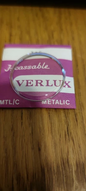 VERRE MONTRE NORMALISE DIAM. 34.3 mm VERLUX TRANSPARENT