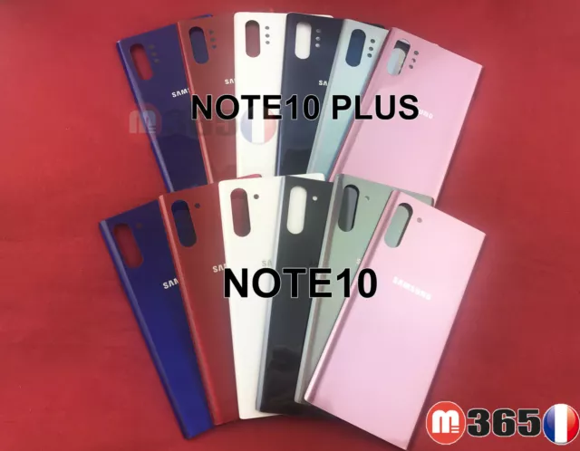 SAMSUNG note 10 ou note10 plus Arrière facade COQUE CACHE BATTERIE  N970 / N975