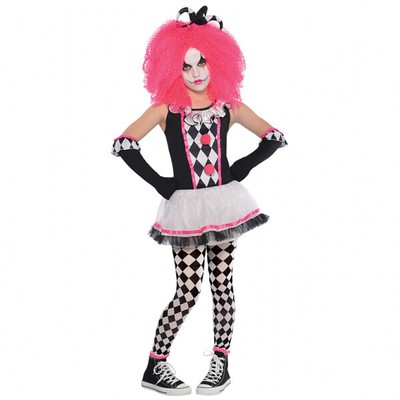 Amscan Costume Clown Circo TESORO Ragazze Costume Età 4-6 anni 