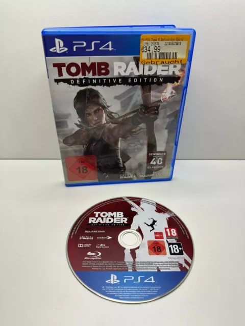 Tomb Raider - Definitive Edition Sony PlayStation 4 PS4 OVP ⚡BLITZVERSAND⚡