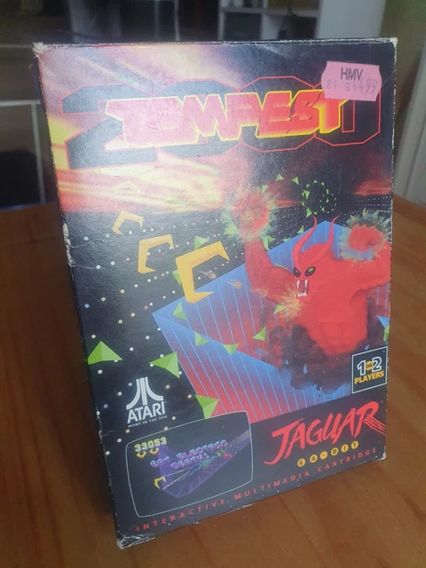 TEMPEST 2000 - Atari Jaguar - Boxed/Tested - Very Good
