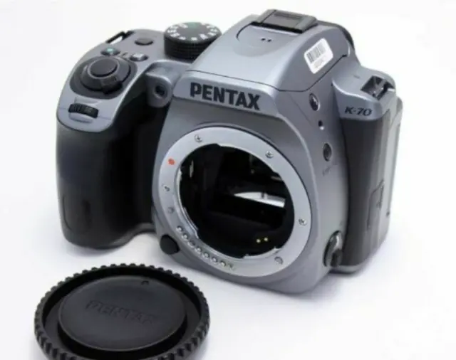 USED Pentax K K-70 24.0MP Digital SLR Camera - Silver (Body Only) FREESHIPPING