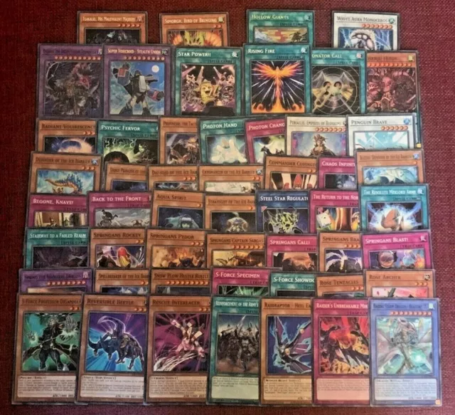 50 Different Yugioh Cards Includes Ultra And Rare Bulk Collection Job Lot Bundle