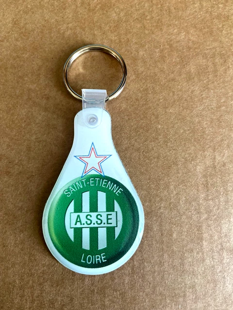 Porte-clés ASSE – Saint-Etienne, Verts, Green Angels, Magic Fans, Kop, Parfait état