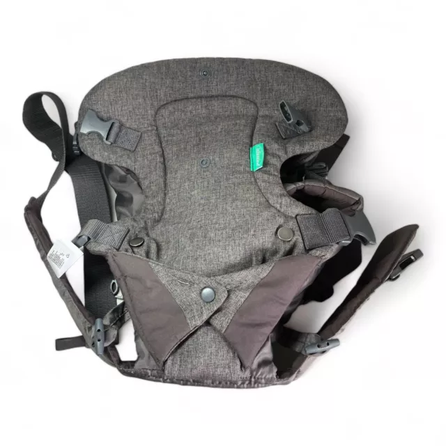 Infantino Flip 4 in 1 Convertible Baby Carrier  - Light Grey. Pre-owned.