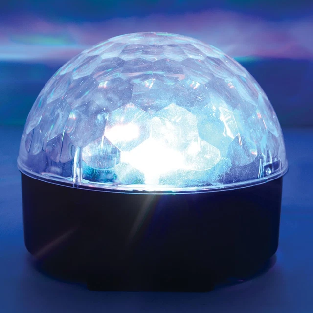 MOONGLOW LED ORB Light Projector Colour Changing Light with Sound ...