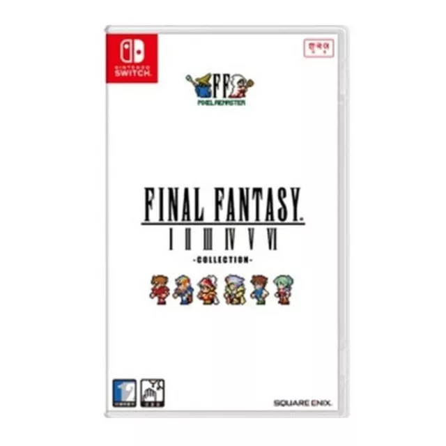 Final Fantasy I II III IV V VI Collection Pixel Remaster - Nintendo Switch