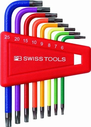Pb En Forme De L Arc-en-Ciel Hex-Lobe Clé Set Sans Pack 410H/6-25RB Neuf Japon [