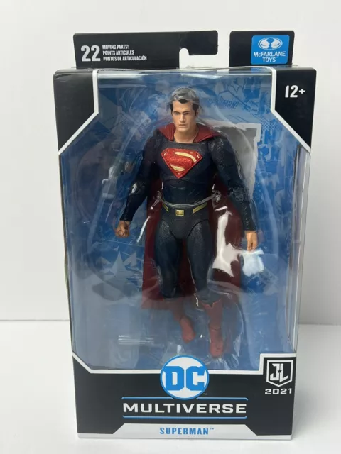 DC Multiverse Justice League JL 2021 Superman (Blue & Red) McFarlane Toys (New)