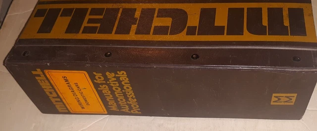 MITCHELL MANUAL DOMESTIC Wiring Diagrams 1971-1980 £58.64 - PicClick UK