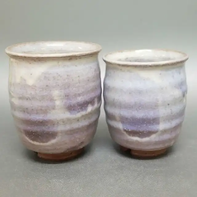 AK28)Japanese Pottery Hagi ware Yunomi/Tea Cup  by Yuuka Matsuo
