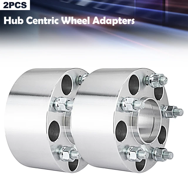 2x 3 Inch 5x4.75 Wheel Spacers 12x1.5 For Chevy Corvette S10 Blazer GMC