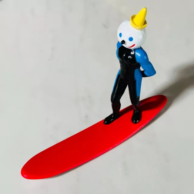 Jack in the Box Surfer guy - Meal Toy - Long Board - Surfing - Surf